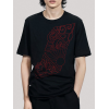 Tricou din bumbac cu patru elemente